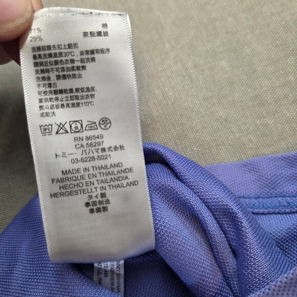 Tommy Bahama Island Zone Shirt XL Marlin Embroidery Floral Trim Button Down - Picture 14 of 14